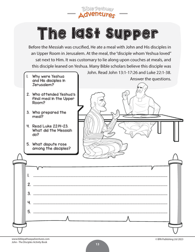 John: The Disciple Activity Book | Teaching Resources