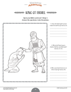 King Solomon Activity Book | Teaching Resources