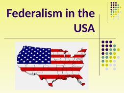 Federalism in the USA | Teaching Resources