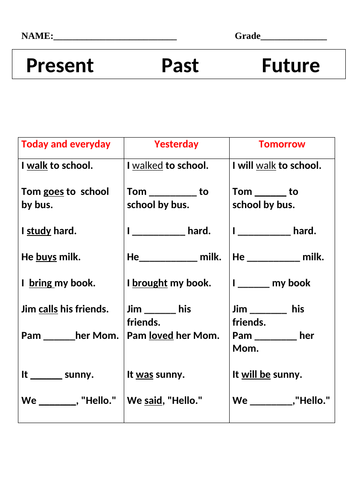 past-present-future-tense-worksheets