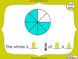 Finding Three Quarters - Year 2 | Teaching Resources