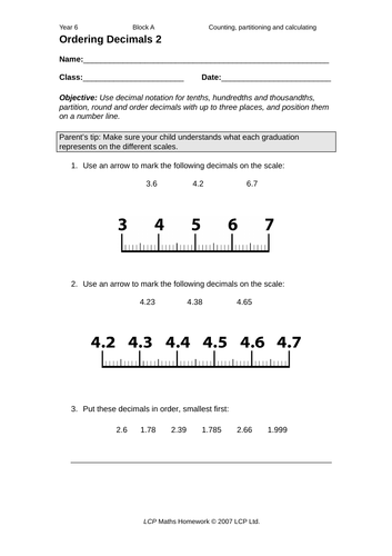 Year 6 Maths Homework Pack (46 sheets) including answers | Teaching ...