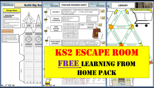 Home Learning - KS2 Primary Students | Teaching Resources