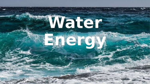 Water & Wind Energy - Lesson & Worksheet | Teaching Resources