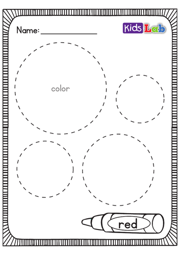 Shapes and Colors in English