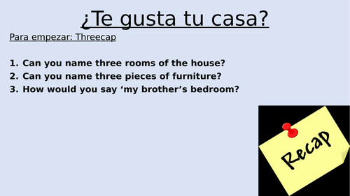 te gusta tu casa