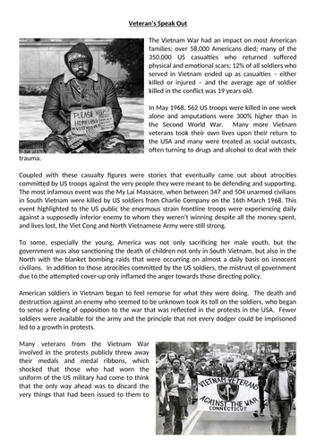 The Fulbright Hearings and Pentagon Papers | Teaching Resources