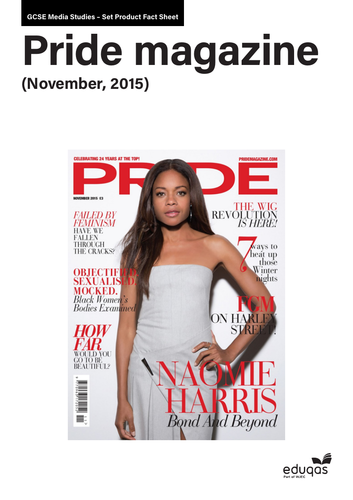 HOME LEARNING! Magazines Paper 1 Eduqas GCSE Media | Teaching Resources