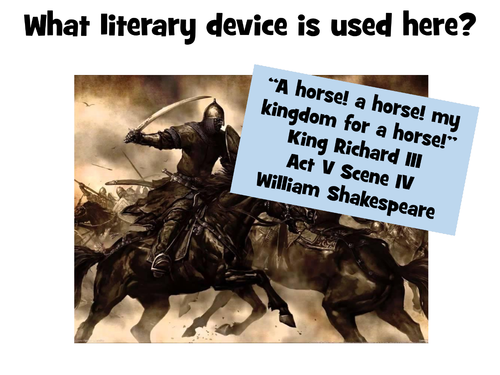 Literary Devices | Teaching Resources