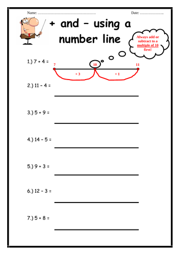 Adding & Subtracting Booklet (Bridging the 10's)