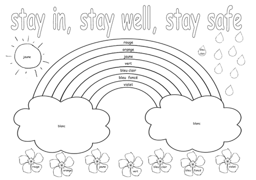 FRENCH - COLOURS - RAINBOW | Teaching Resources