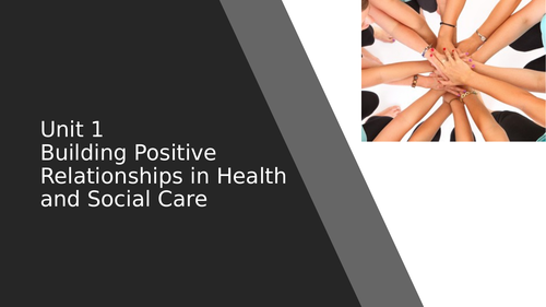 Ocr Camb Technicals Health And Social Care Unit 1 Positive