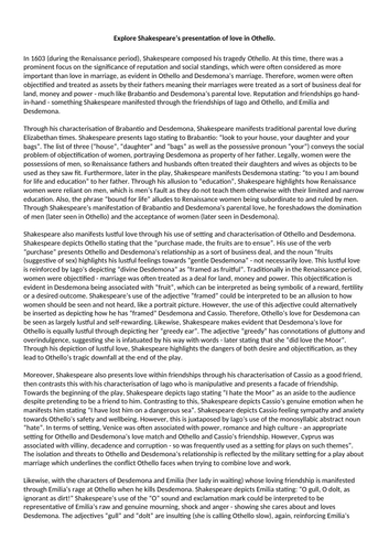 Edexcel a level english literature essay structure picture