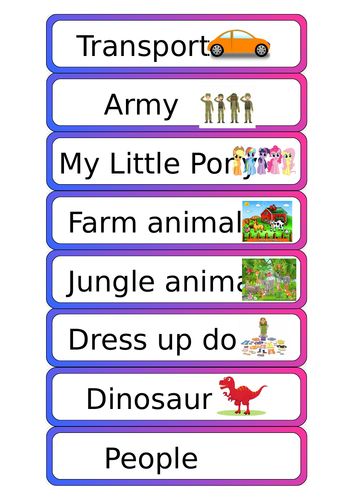 Editable drawer labels | Teaching Resources