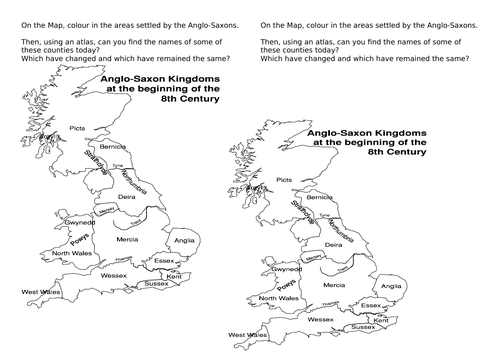 anglo saxon settlements primary homework help