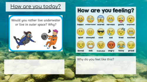 KS1 Seesaw Check-In Activities | Teaching Resources