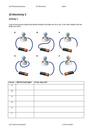 Year 5/6 Science Homework - Full pack | Teaching Resources