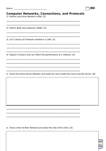 ***NEW J277*** 1.3 Computer Networks, Connections & Protocols OCR GCSE ...