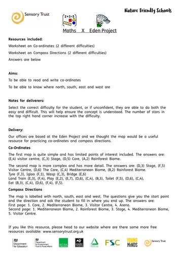 Co-ordinates and Compass Directions | Teaching Resources