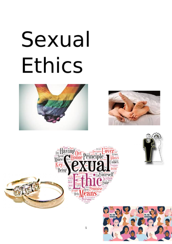 Sexual Ethics Workbook And Power Points Teaching Resources 1098