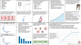 KS3 Science Home Learning 2020 | Teaching Resources