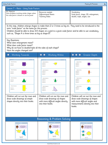 Year 6- Ratio Differentiated Worksheets - Week 2 White Rose Style ...