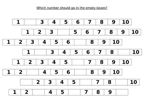 Nursery Maths sheets number, shape,size, pattern | Teaching Resources