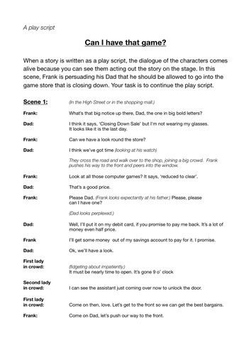 1 WEEK Of Literacy Distance Learning: Pack TWO (age 9-12 years ...