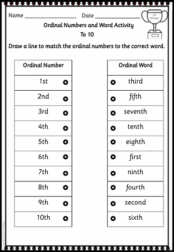 Ordinal Numbers Worksheets Activities Teaching Resources Ordinal Numbers Worksheets Activities Teaching Resources