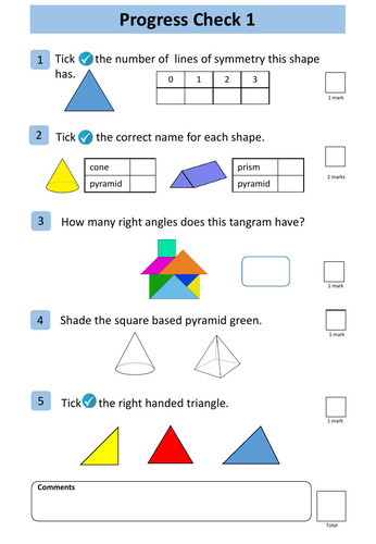 Geometry - AQA Entry Level 3 Maths | Teaching Resources