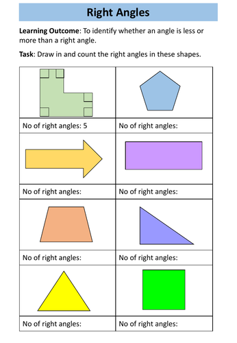 Geometry - AQA Entry Level 3 Maths | Teaching Resources