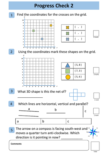 Geometry - AQA Entry Level 3 Maths | Teaching Resources