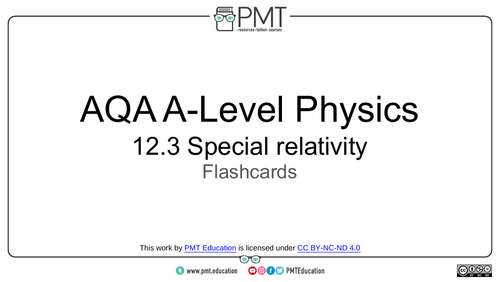 AQA A-level Physics Flashcards | Teaching Resources