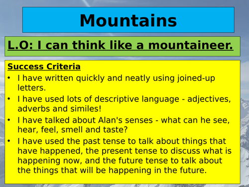 KS2 MOUNTAINS Geography Unit - 7 lessons | Teaching Resources