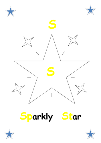 Sparkly Star phonics