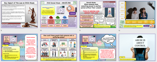 CSE Child Sexual Exploitation + Child Abuse | Teaching Resources