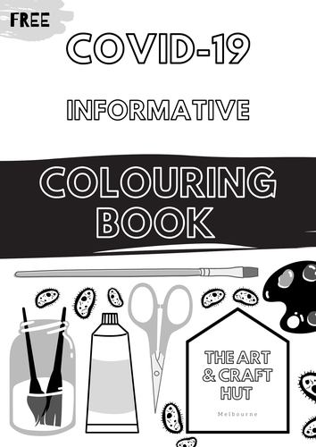 COVID19 | Coronavirus Informative Colouring Book | Downloadable ...