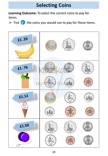 Money AQA Entry Level 2 Maths | Teaching Resources