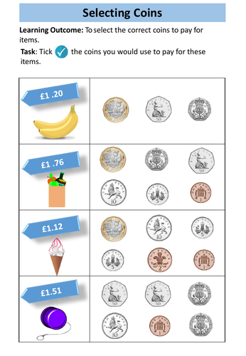 Money AQA Entry Level 2 Maths | Teaching Resources