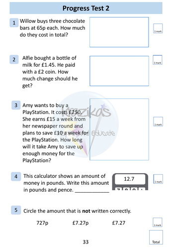 Money - AQA Entry Level 3 Maths | Teaching Resources