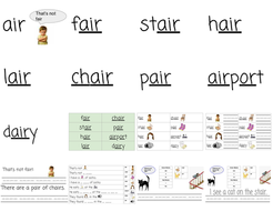 Phonics Set 2 Special Friends Read Write Inc. AY EE IGH OW OO AR OR AIR ...