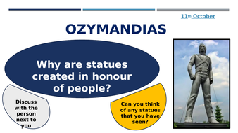 Ozymandias line by line explanation pdf image