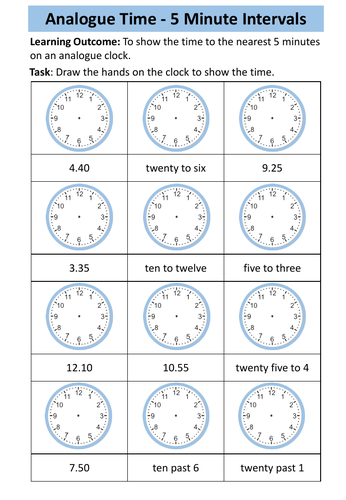 Time AQA Entry Level 2 Maths | Teaching Resources