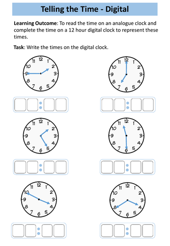 Time AQA Entry Level 2 Maths | Teaching Resources