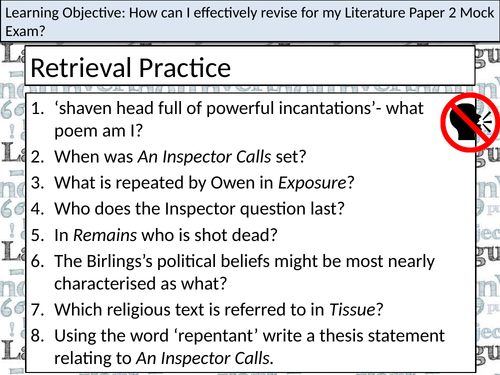 AQA Carousel Revision 2