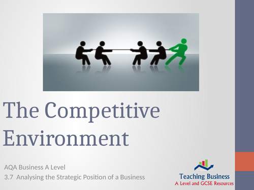 AQA Business - The Competitive Environment