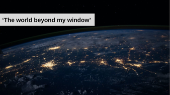 Rgs Young Geographer Of The Year The World Beyond My Window Teaching Resources