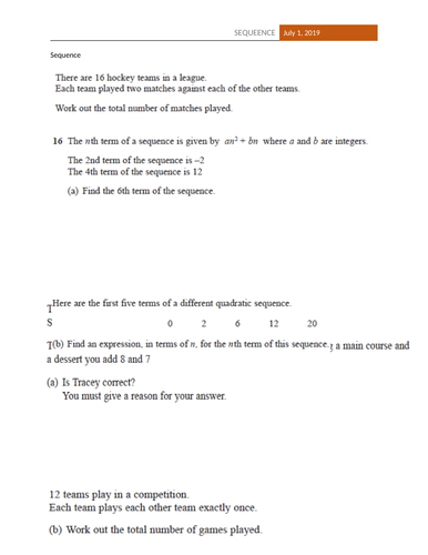 Maths Practise Questions for Edexcel GCSE Maths and notes. | Teaching ...