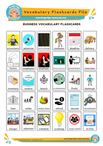 Business Vocabulary Flashcards