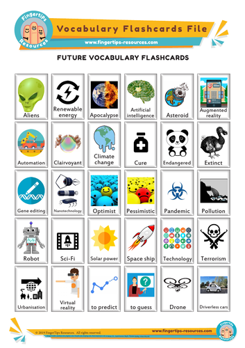 Future Vocabulary Flashcards